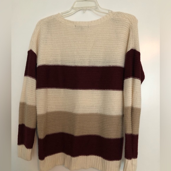 Forever 21 color block knitted sweater - Picture 4 of 7